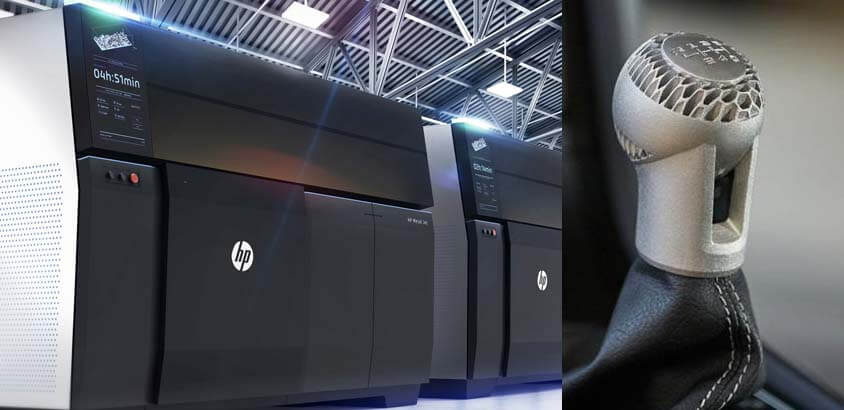 Metal Jet, impresora 3D industrial de metal de HP