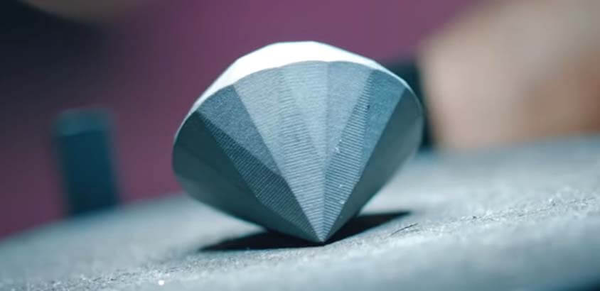 impresion3daily sandvik piezas impresas en 3D con diamante